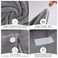 BEoffer Microfiber Hair Towel, 3 Packs Hair Turbans for Women, Men,Kids, Quick Dry Hair Wrap Towels for Curly,Long, Curly Hair Anti Frizz (Gray+Pink+Blue)