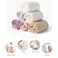 Konssy 6 Pack Face Cloths, Soft Wash Cloth for Washing Face, Cotton Face Towels for Sensitive Skin Women Facial Makeup Remover Reusable Absorbent Washcloths （11 x 11 Inch）