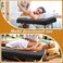 Macarrie 6 Pack Microfiber Massage Table Sheets Soft Massage Table Cover Reusable Spa Bed Sheets Salon Table Protective Cover Massage Table Fitted Sheets(Black)