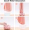 5PCS Rapid Hair Drying Towels and 2 Combs, Microfiber Hair Towel with Button and Embroidery, Super Absorbent Soft Hair Towel Wrap Turban for Curly Long Thick Dry or Wet Hair (5 Colors)