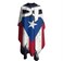 ONE TO PROMISE Flag Barber Cape Puerto Rico Flag Galaxy Design Hair Cut Salon Cape,Hair Stylist Hairdresser Styling Cape,Waterproof Haircut Apron Cover up for Adults,55"X66