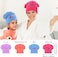 Giantree 4 Pcs Rapid Drying Hair Towel, Microfiber Hair Drying Towels, Ultra Absorbent Hair Dry Cap Bowknot Cute Hair Towel Children with Bow Hair Towel Wrap Soft Hair Turban for Women Girls Hair
