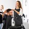Liitrsh 12 Pc Hair Salon Accessories Set: 6 Aprons with Pockets, 6 Caps, Waterproof Apron for Hair Stylist &amp; Home Use