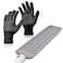 IKOCO Heat Gloves for Hair Styling, Heat Resistant Gloves with Silicone Mat Pouch for Curling Iron, Flat Iron, Straightener, Hot Hair Tools