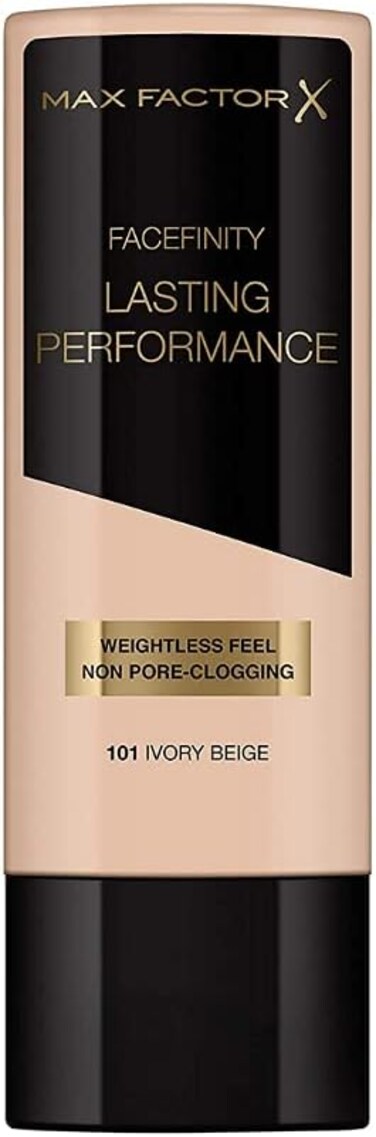 2 x Max Factor, Lasting Performance Foundation, 101 Ivory Beige, (35ml), New