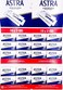 Astra Stainless, Double Edge Razor Blades, 100 pieces