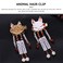KALLORY Japanese Hair Pin Chinese Hair Clip Kimono Hair Accessories Hanfu Accessory Geisha Antiquity (1 Pair)