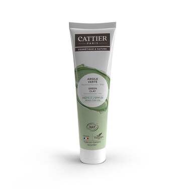 Cattier Green Clay Mask Ready for Use with all Natural Ingredients 100 Ml