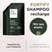 Lazartigue Fortify Densifying Shampoo, Enriched with Guarana and Ricinus, Strengthens Fragile Hair, Stronger Appearance, Perfect for Everyday Usage, Vegan, Lemon