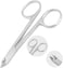 Cuticle Nipper Scissors Style,cuticle Clipper, Nail Clipper,with Scissors Style,mini Clippernipper -half Jaw Professional Quality, Stainless Steel, 4 in