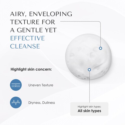 3-in-1 Foaming Cleanser   Clean, Exfoliate &amp; Hydrate   Aloe Vera   All Skin Types   150ml