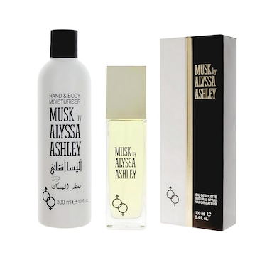 Alyssa Ashley Musk Perfume and Lotion Set