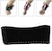 Scissors Bag, Pu Leather Scissors Bag Wristband Scissor Pouch Storage Bag Barber Hair Cutting Scissor Case for Home Salon Barber(Black)