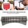 Rectangular Plastic Comb Organizer, 10 Grid Base for Electric Hair Clipper Limit Combs and Tools