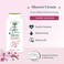 Le Petit Olivier Shower Cream, Cherry Blossom, 16.9 oz - Moisturizing Cream for Sensitive Skin - Natural Extracts - Enriched with Glycerin - pH Neutral - Soap-Free - Dye-Free - In-Shower Body Cream