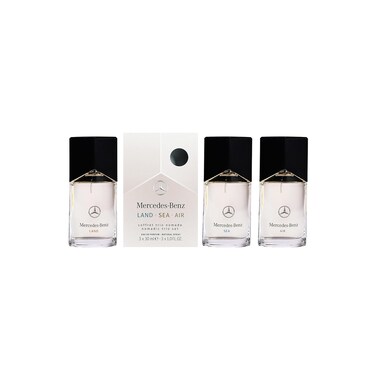 Mercedes-Benz Land Sea Air - Mens Cologne Set - Eau de Parfum for Men - Long Lasting Cologne for Men - Men's Fragrances - Perfume for Men - 3 Pc