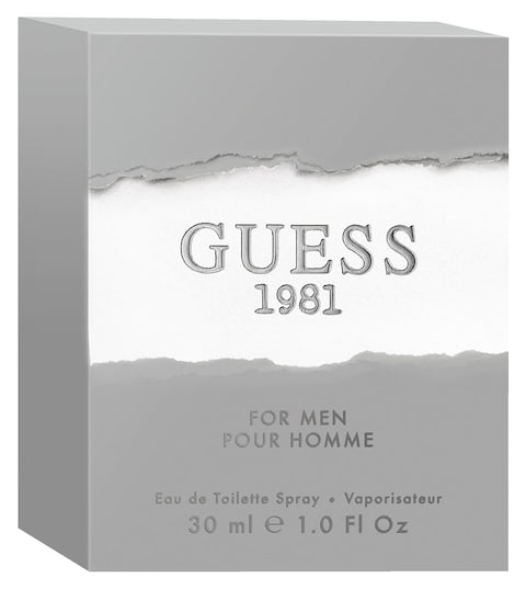 Guess Fragrance 1981 Eau De Toilette for Men, 1 Fluid Ounce