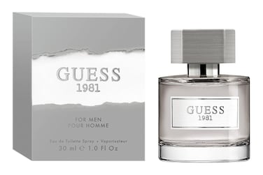 Guess Fragrance 1981 Eau De Toilette for Men, 1 Fluid Ounce