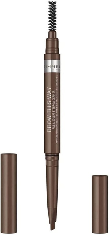 Rimmel Brow This Way Fill &amp; Sculpt Eyebrow Definer, Medium Brown