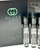 Gucci Guilty Black Sample Perfume Men EDT Spray Pour Homme MINI SMALL Travel Size 1.5 ML / 0.05 (3676) - set of 3