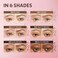 Covergirl Clean Fresh Brow Nano, 600 Dark Brown, Eyebrow Pencil, Ultra-Precise Tip, Waterproof, Transfer-Resistant, Built-In Spoolie, Vegan Formula, 0.001oz