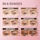 Covergirl Clean Fresh Brow Filler Pomade, 500 Medium Brown, Eyebrow Pencil, Ultra-Precise Tip, Creamy Formula, Highly Pigmented, Soft Matte Finish, Vegan Formula, 0.007oz
