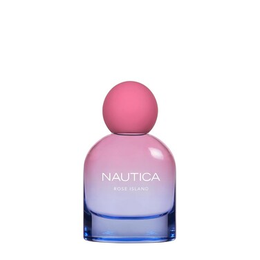 Nautica for Her Rose Island Eau De Parfum, 1.6 Fl Oz (Pack of 1), Notes of Lemon, Rose, and Musk, Women's Fragrance, Long Lasting, Mood-Boosting Fragrance, Vegan Formula