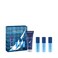 Nautica Blue, Voyage, and Pure Blue 4 Piece Gift Set, Notes of Basil, Jasmine, and Cedarwood, Men's Fragrance, Long Lasting, Everyday Fragrance