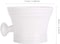 Shaving Bowl, Shaving Shave Soap Mug Shaving Brush Set Shaving Soap Bowls Abs Men&#39;S Shaving Foam For Shaving Soap Bowls Bowl, 11 11 8Cm(White)