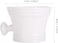 Shaving Bowl, Shaving Shave Soap Mug Shaving Brush Set Shaving Soap Bowls Abs Men'S Shaving Foam For Shaving Soap Bowls Bowl, 11 11 8Cm(White)