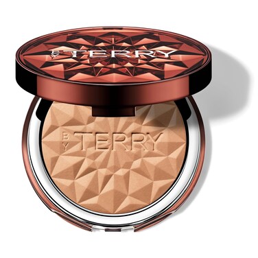 By Terry Tea To Tan Sun Bronzer, Hydrating &amp; Smoothing Skincare-Infused Bronzing Powder, Vegan Formula, 2 Medium Bronze