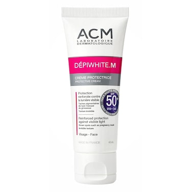 ACM Depiwhite M Cream - Protective Cream - SPF50+ 40ml/1,7 oz - Pantalla Solar