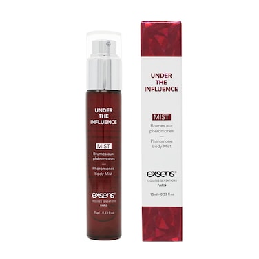 EXSENS Under the Influence Pheromone Perfume Body Mist for Women, Long Lasting Scent, Fragrance Spray, Personal Cologne for Her, Attract Men, TSA Ready, 15 ml