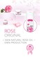 Bulgarian Rose Hair Conditioner with Natural Rose Oil ,Hydrating Conditioner, Intense Moisturizer for Dry and Damaged Hair, Paraben Free