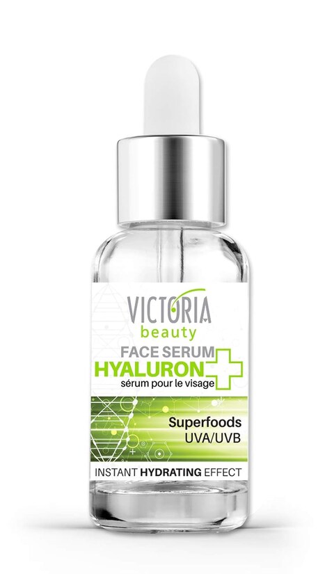 Hyaluron+ Face Serum with Hyaluronic Acid and Hydrating Superfoods &ndash; The Best Anti-Aging and Anti-Wrinkle Moisturizer &ndash; 100% Vegan Product, 20ml