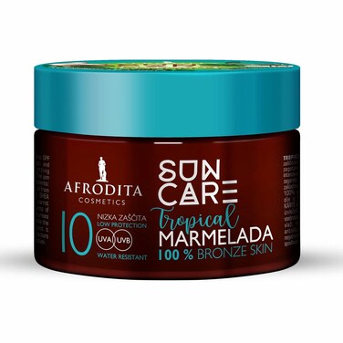 SUN CARE Marmelada TROPICAL F10 SPF10 VEGAN Fast Tanning Jam Bronze skin 6.76 FL Oz/ 200ml
