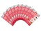 HYPOALLERGENIC Strawberry Peeling MASK - 3-PHASE-EFFECT - for 20 Applications (Pack of 10 x 2 units. 6 ml per unit)- for all skin types