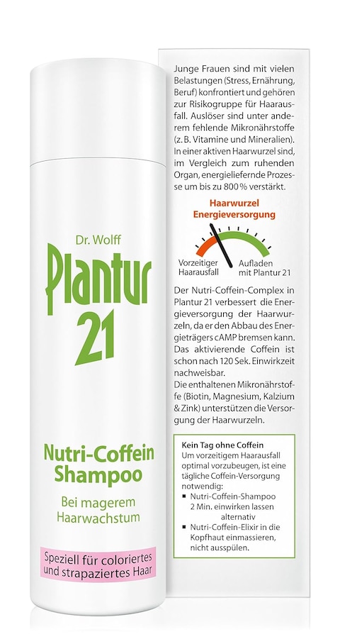 Dr. Wolff Plantur 21 Nutri-Coffein Shampoo 250 ml