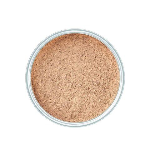 ARTDECO Mineral Powder Foundation - honey &ndash; loose setting powder for a smooth &amp; matte finish - medium coverage - perfect for sensitive &amp; oily skin - makeup with zinc &amp; magnesium - vegan - 0.53 Oz