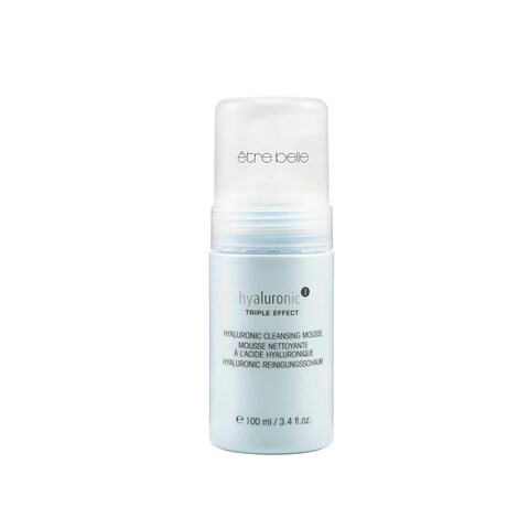 &ecirc;tre belle Hyaluronic&sup3; Triple Effect Cleansing Mousse   Hydrating Gentle Facial Cleanser Foam with Hyaluronic Acid for All Skin Types   Protects Moisture Barrier &amp; Refreshes Skin, 100 ml / 3.4 Fl Oz