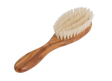 Redecker Children's Hairbrush with Goat Hair Bristles and Waxed Olive Wood Handle, 5-7/8-Inches