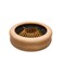 Redecker Pop-up Hairbrush, Oiled Beechwood with Straight Hornbeam Pins, Compact Brush for Purse, Pocket, and Travel, 2-3/4 Inches