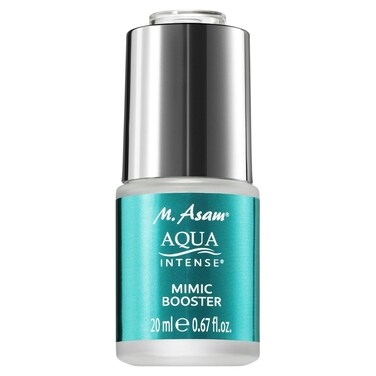 M. Asam AQUA INTENSE Mimic Booster Serum (0.67 Fl Oz) &ndash; Facial moisturizer with hyaluronic acid &amp; high-tech peptide for targeted smoothing of expression lines, fragnance-free and vegan