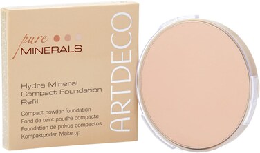 ARTDECO Hydra Mineral Compact Foundation Refill - natural peach N&deg;67 - refillable system for Hydra Mineral Compact Foundation - good coverage without mask-like effect - makeup - powder - 0.35 Oz