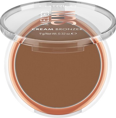 Catrice   Melted Sun Cream Bronzer, Easy to Blend Buildable Coverage for Long Lasting Bronzed Glow, Vegan &amp; Cruelty Free, Without Parabens, Oil &amp; Microplastic Particles (30   Pretty Tanned)