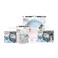 invisibobble Disney Princess Cinderella 10-PIece Gift Set - Spiral Hair Tie, HairHalo Headband, Sprunchie Hair Accessories for Girls