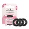 Invisibobble Original True Black Hair Elastic for Women and Men - Black - Streak Free Hair Elastic - Strong Hold