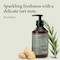 Jean &amp; Len Moisturizing Conditioner Rosemary &amp; Ginger, for dull and dull hair, nourishes intensively &amp; improves combability, conditioner with spicy fragrance, without parabens &amp; silicones, 10.14 Fl Oz