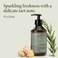 Jean &amp; Len Moisturizing Conditioner Rosemary &amp; Ginger, for dull and dull hair, nourishes intensively &amp; improves combability, conditioner with spicy fragrance, without parabens &amp; silicones, 10.14 Fl Oz