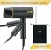 Ionic Hair Dryer 1875W - Compact, Portable, Lightweight, with Diffuser and Bag for Travel